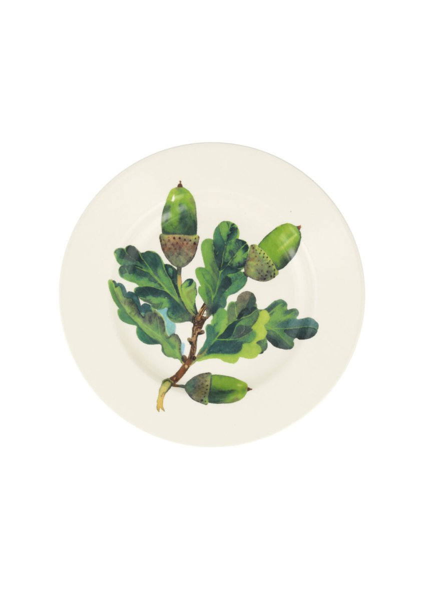 Acorns Medium Dinner Plate, 8.5 Inch - RUTHERFORD & Co