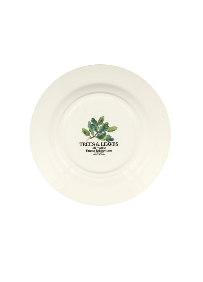 Acorns Medium Dinner Plate, 8.5 Inch - RUTHERFORD & Co