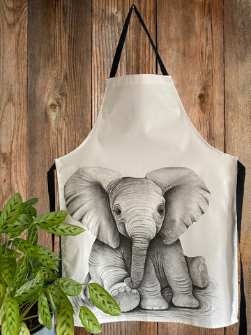 Adult Apron - Elephant - RUTHERFORD & Co