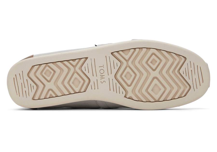 Alpargata Grey Vegan Leather Trim - RUTHERFORD & Co