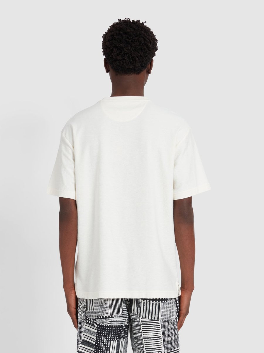 Ashcombe T-Shirt In Cream - RUTHERFORD & Co
