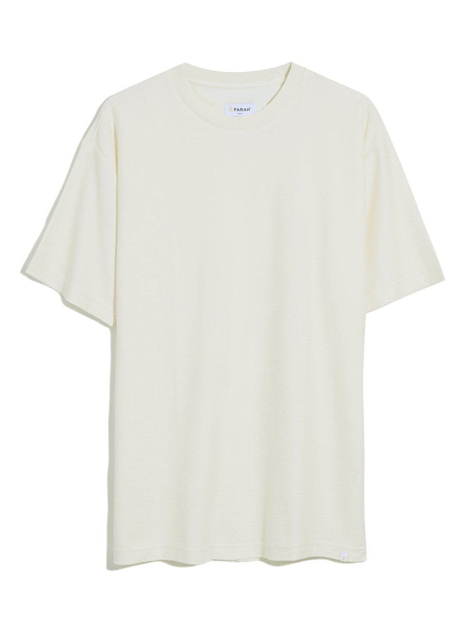 Ashcombe T-Shirt In Cream - RUTHERFORD & Co