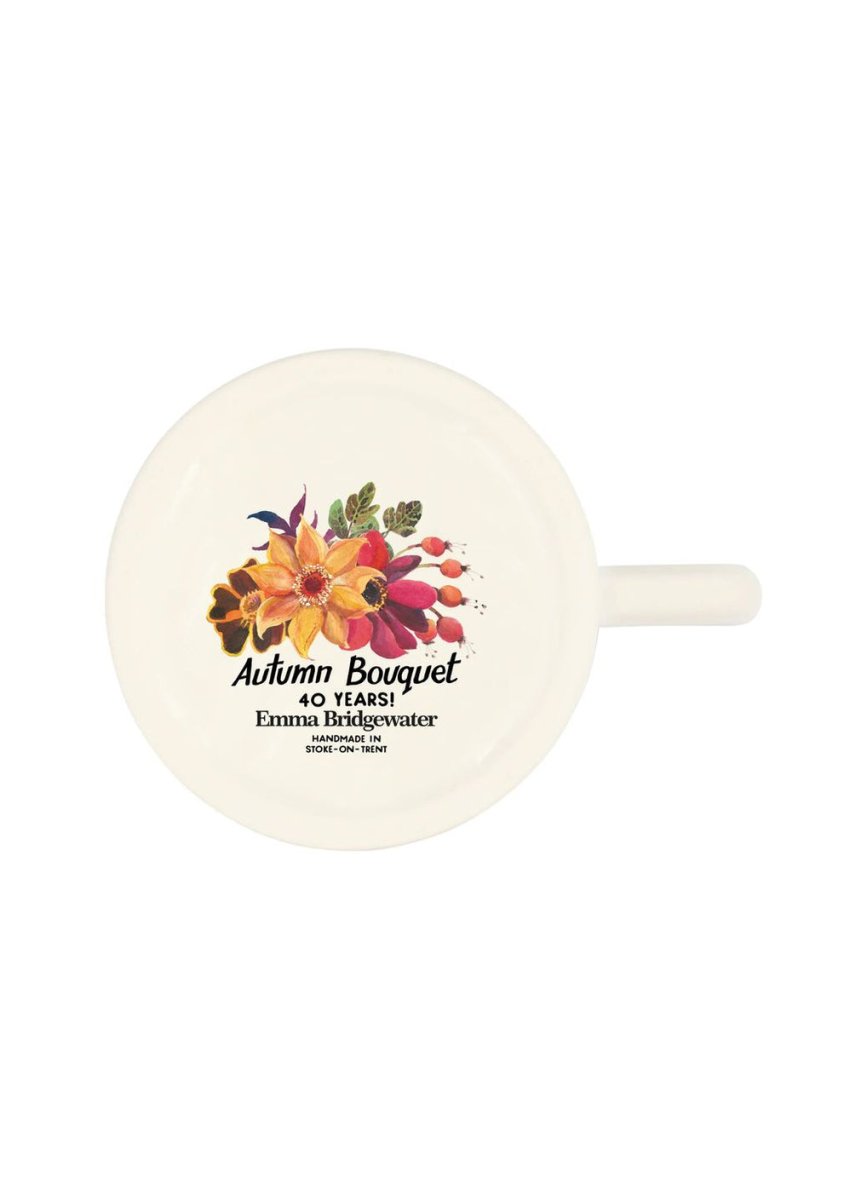Autumn Flowers 1/2 Pint Mug - RUTHERFORD & Co