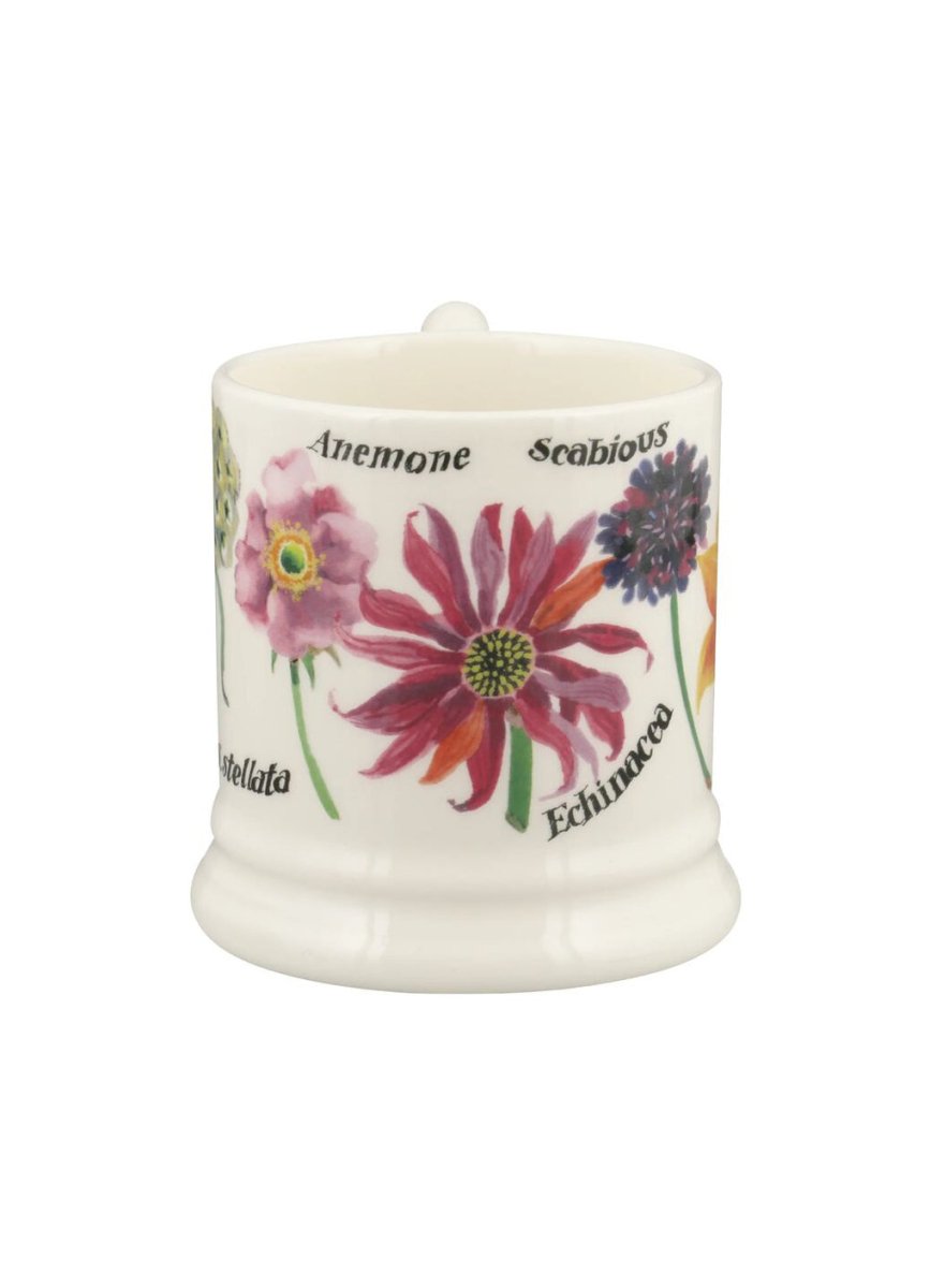 Autumn Flowers 1/2 Pint Mug - RUTHERFORD & Co