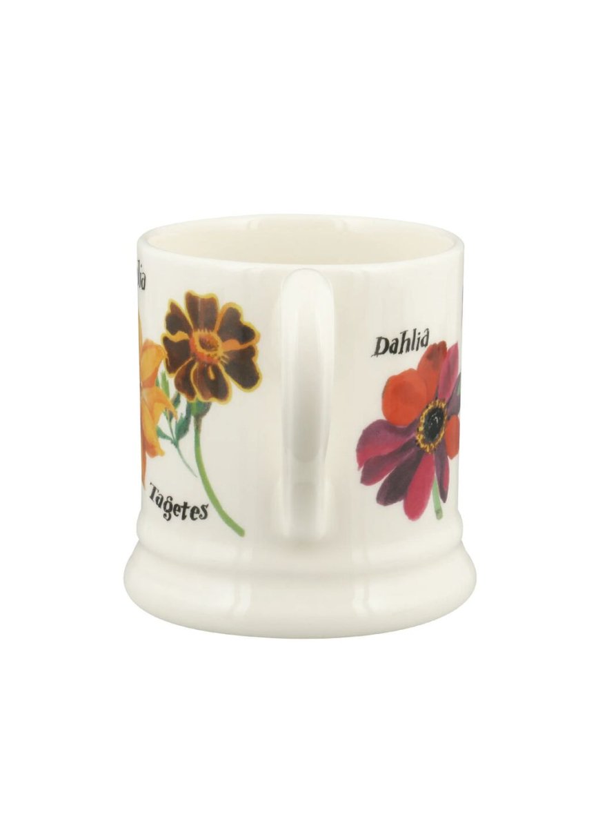 Autumn Flowers 1/2 Pint Mug - RUTHERFORD & Co
