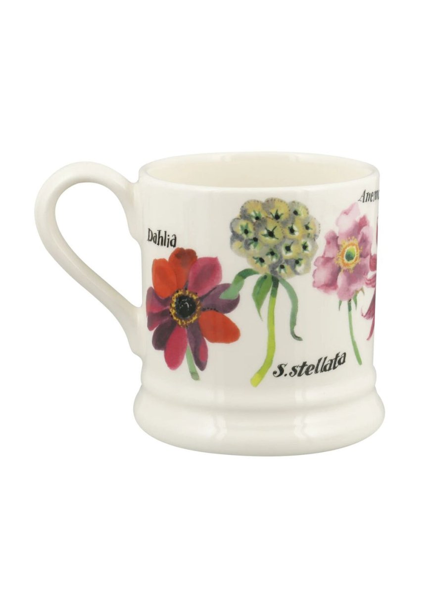 Autumn Flowers 1/2 Pint Mug - RUTHERFORD & Co