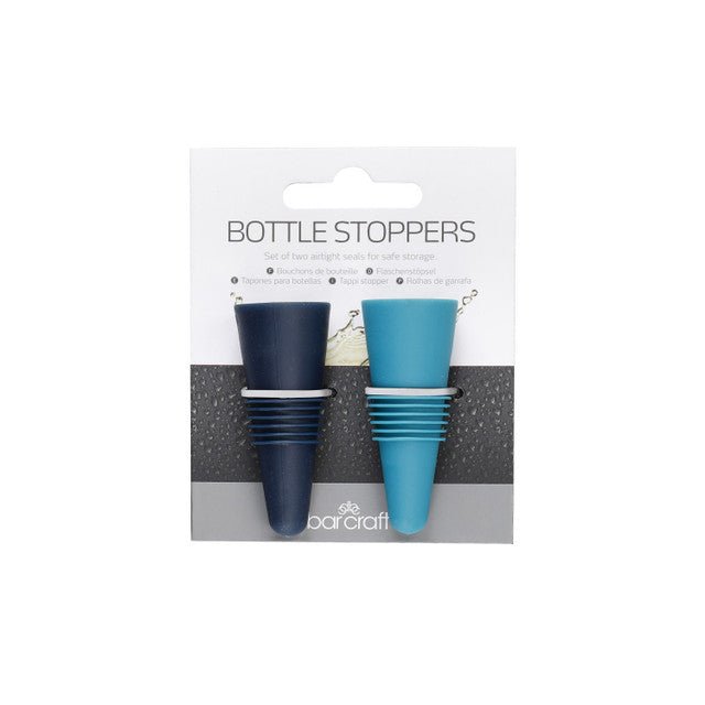 BarCraft Airtight Bottle Stoppers, Set of 2 - RUTHERFORD & Co