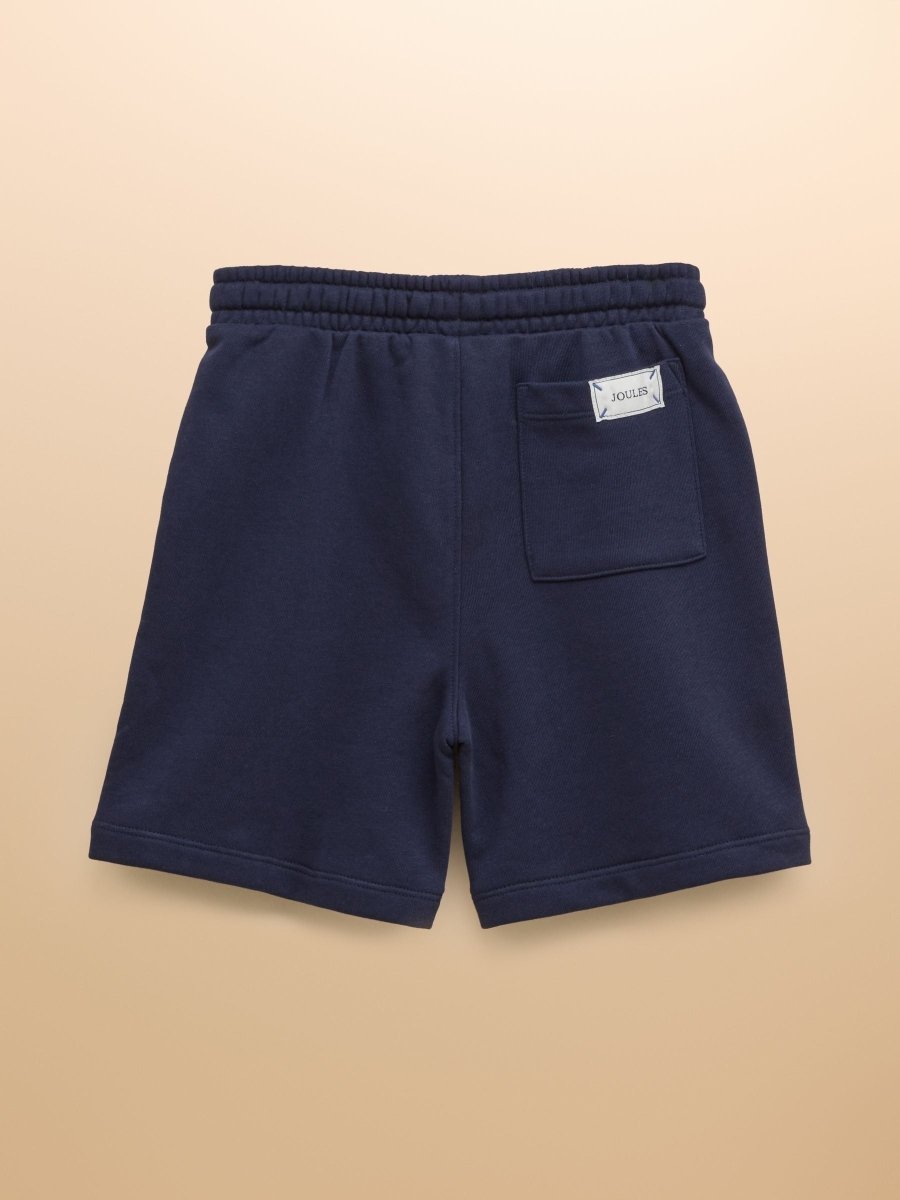 Barton Blue Jersey Shorts - RUTHERFORD & Co