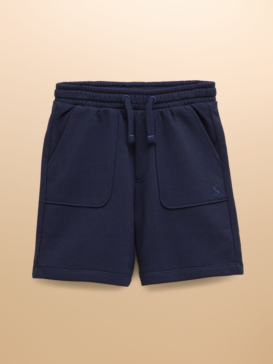 Barton Blue Jersey Shorts - RUTHERFORD & Co