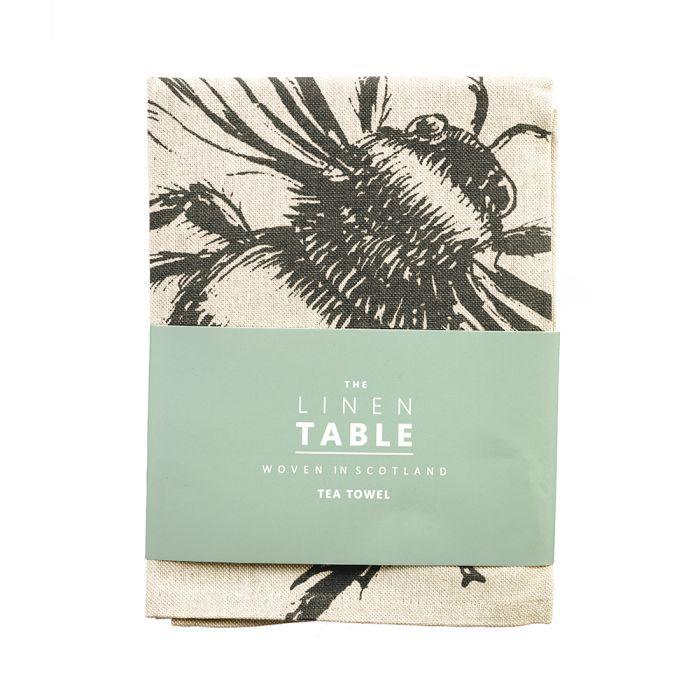 BEE LINEN TEA TOWEL - RUTHERFORD & Co
