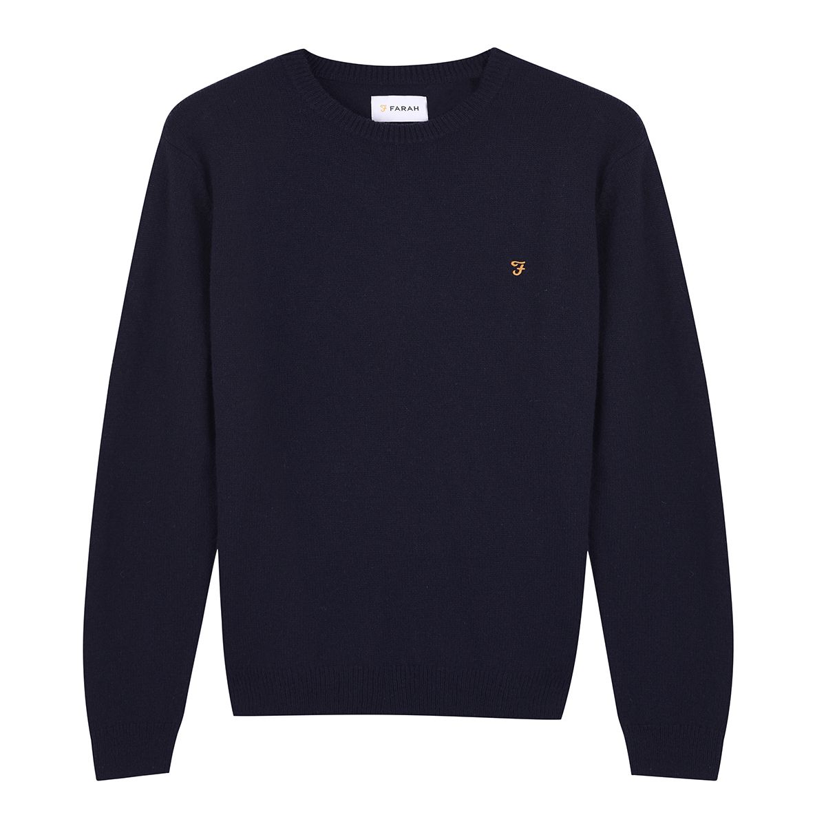 Birchall Crew Neck Lambswool Sweater - RUTHERFORD & Co