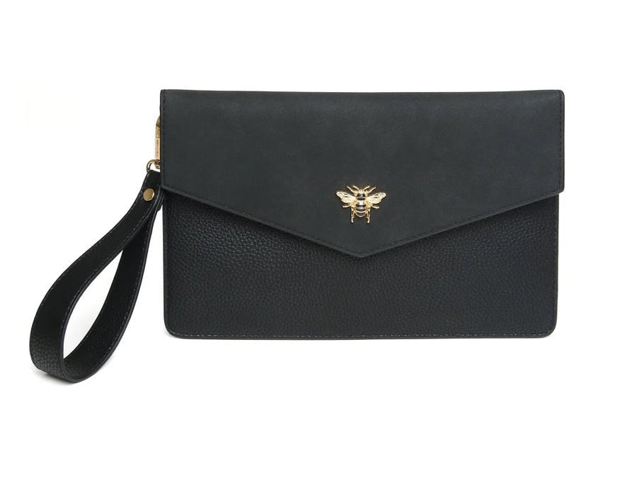Black Chelsea Clutch Bag - RUTHERFORD & Co