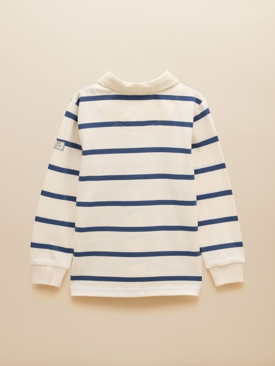 Boys' Rugby Club Blue Shirt - RUTHERFORD & Co