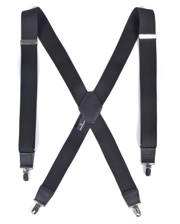 Braces - 104 - Black - RUTHERFORD & Co