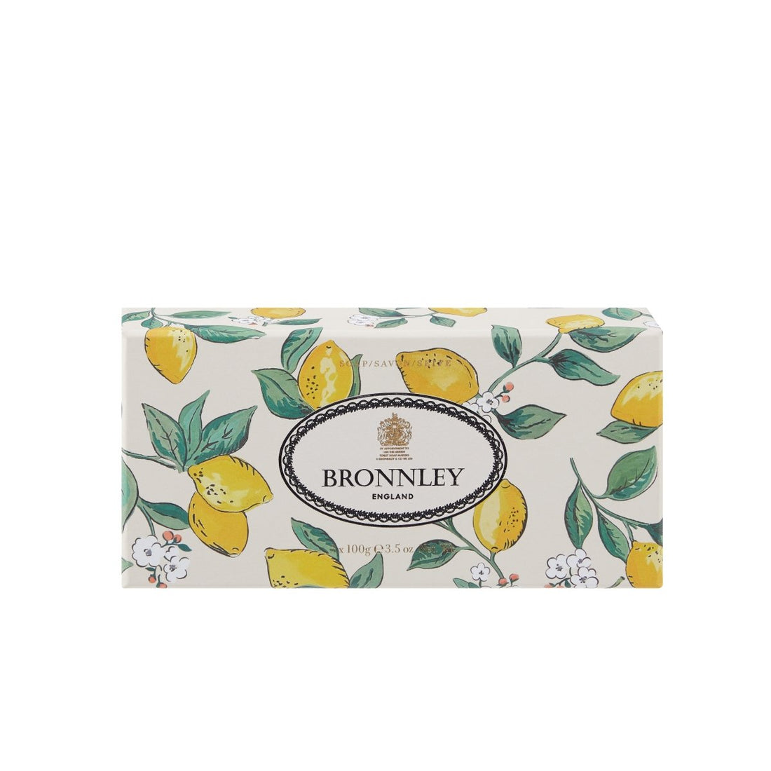 Bronnley English Lemon Soap - Boxed 3 x 100g - RUTHERFORD & Co