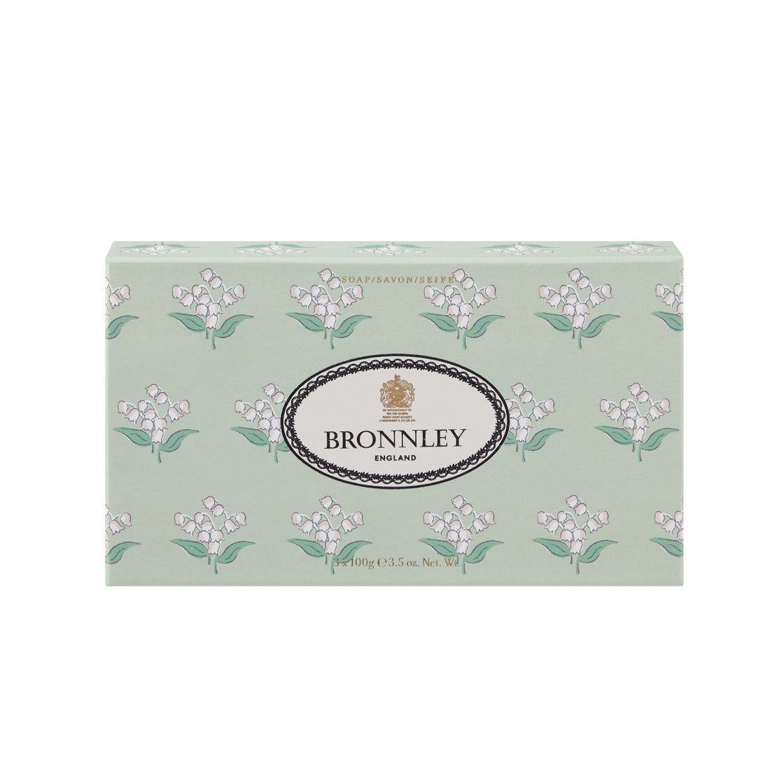 Bronnley Lily Of The Valley Soap - Boxed 3 x 100g - RUTHERFORD & Co