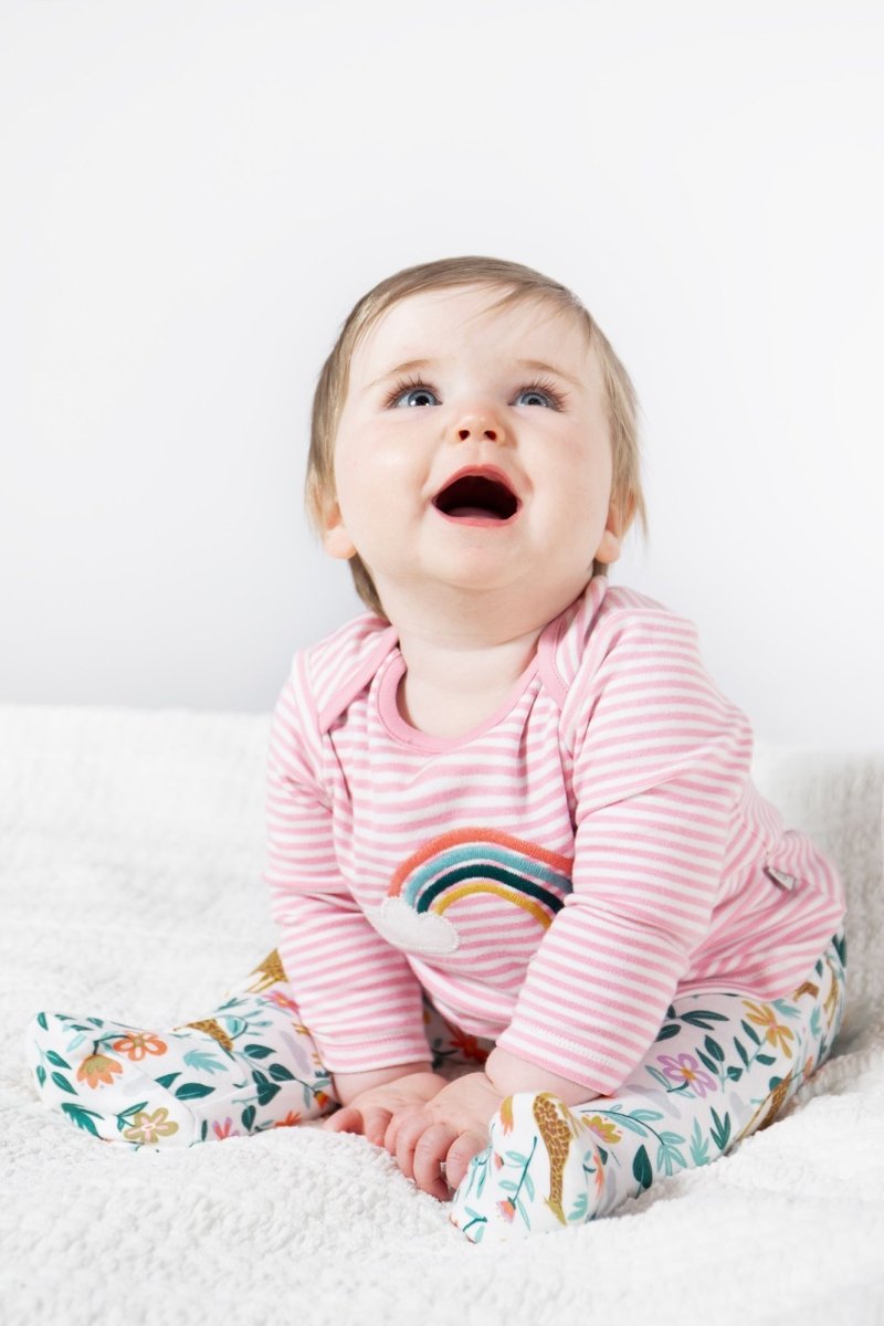 Brooke Easy Dressing Babygrow - RUTHERFORD & Co