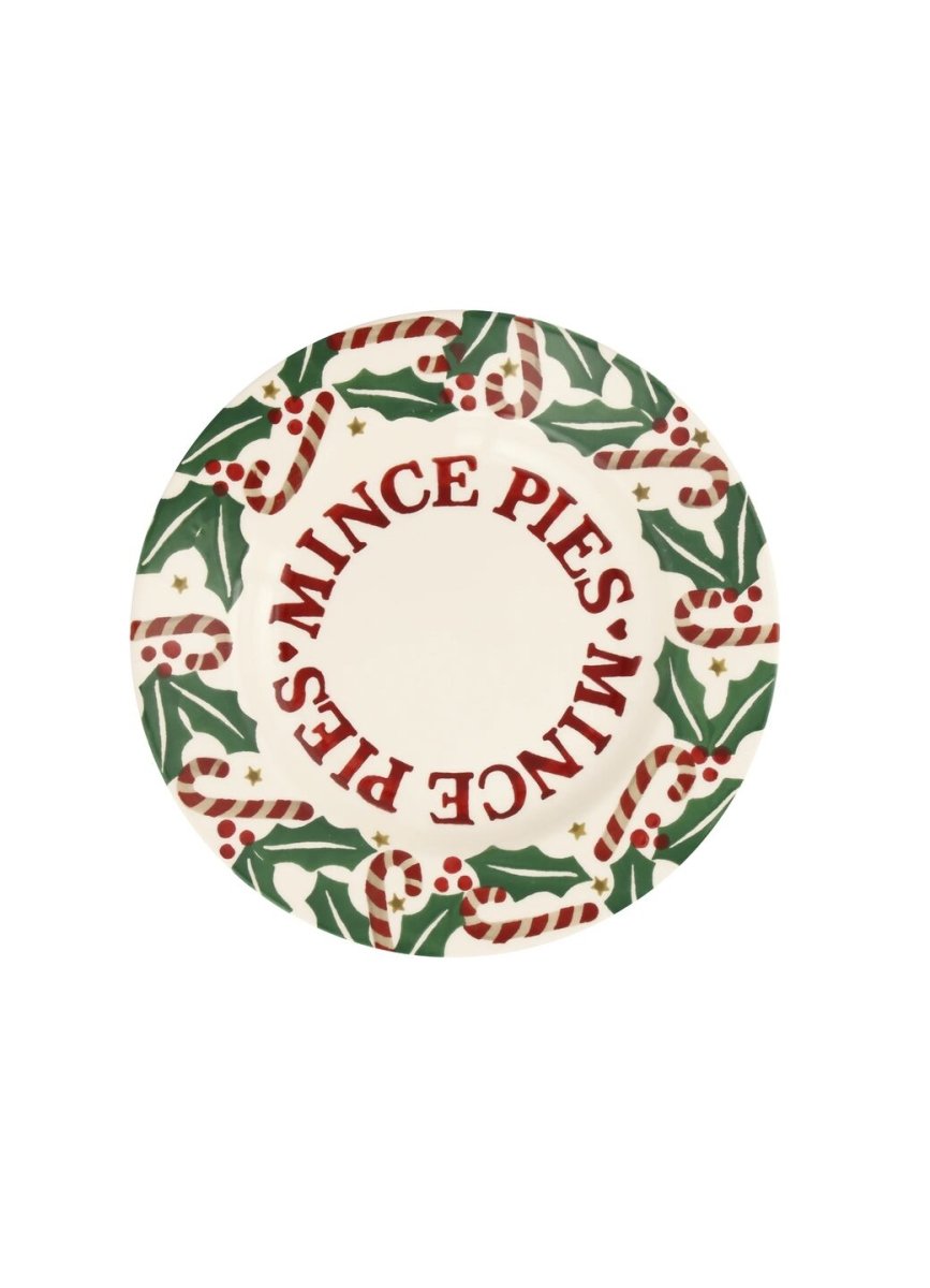 Candy Canes Medium Dinner Plate, 8.5 Inch - RUTHERFORD & Co
