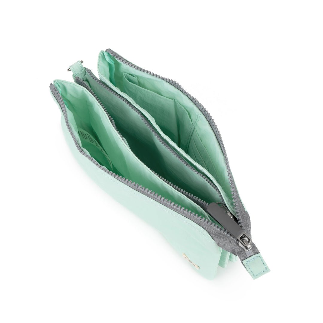 CARNABY CROSSBODY TASLON MINT - RUTHERFORD & Co