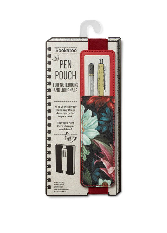Bookaroo Pen Pouch Dark Floral