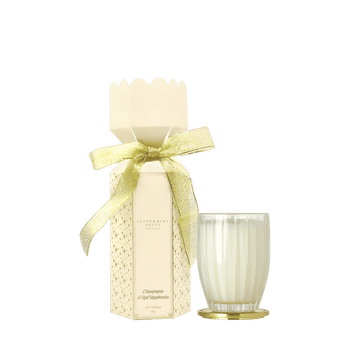 Champagne & Red Raspberries Mini Candle Bon - Bon 60g - RUTHERFORD & Co