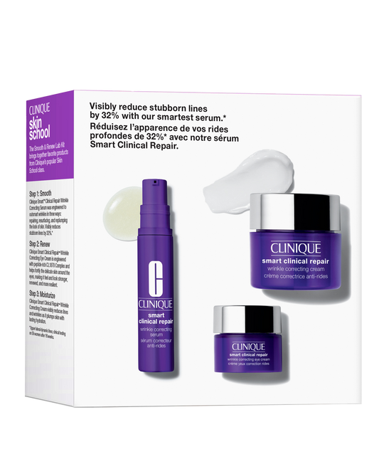 Skin School Supplies: Smooth + Renew Lab Gift Set