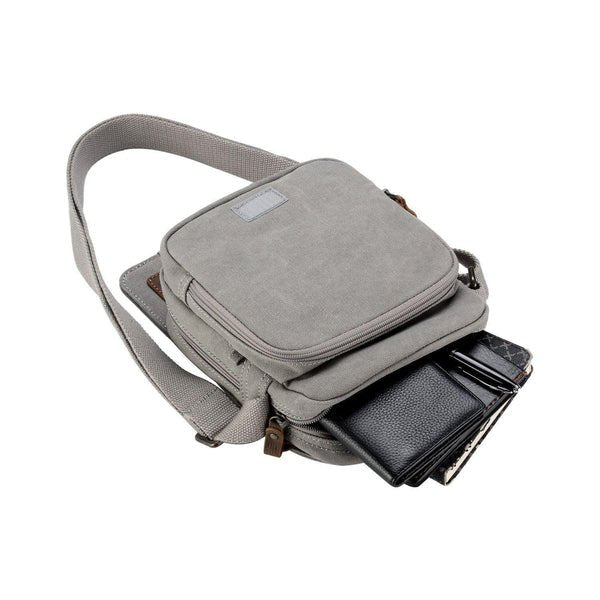 CLASSIC CANVAS ACROSS BODY BAG - TRP0220 - RUTHERFORD & Co