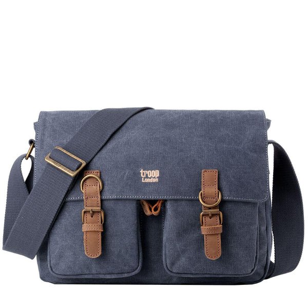 CLASSIC CANVAS MESSENGER BAG - TRP0210 - RUTHERFORD & Co