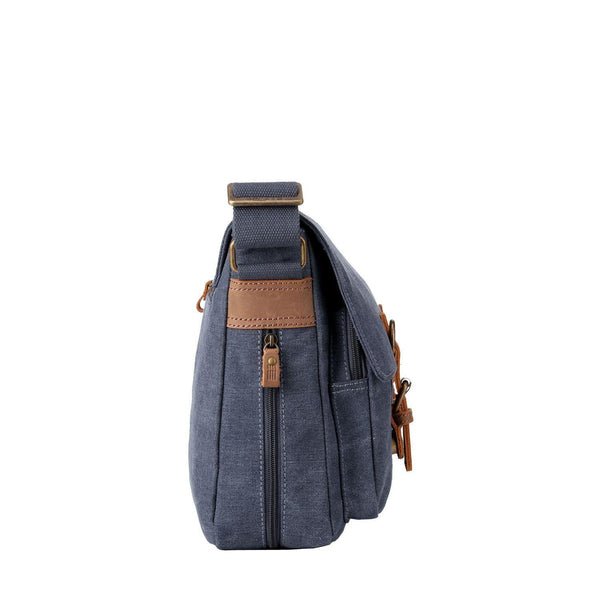 CLASSIC CANVAS MESSENGER BAG - TRP0210 - RUTHERFORD & Co