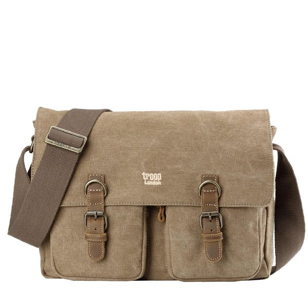 CLASSIC CANVAS MESSENGER BAG - TRP0210 - RUTHERFORD & Co