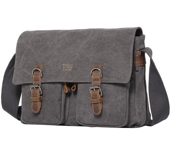 CLASSIC CANVAS MESSENGER BAG - TRP0210 - RUTHERFORD & Co