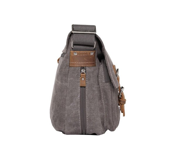 CLASSIC CANVAS MESSENGER BAG - TRP0210 - RUTHERFORD & Co