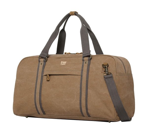 CLASSIC CANVAS TRAVEL DUFFEL BAG, LARGE HOLDALL - TRP0389 - RUTHERFORD & Co