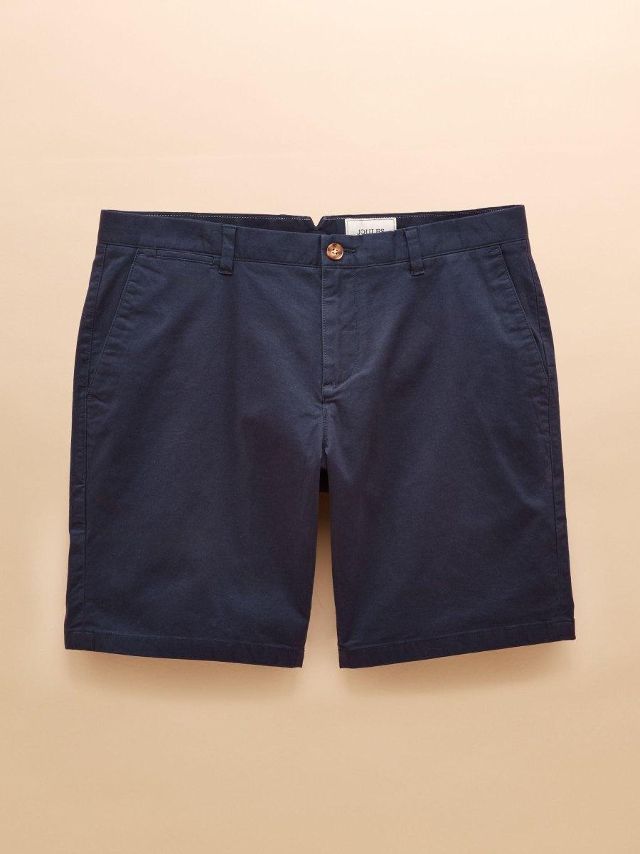 Classic Fit Navy Chino Shorts - RUTHERFORD & Co