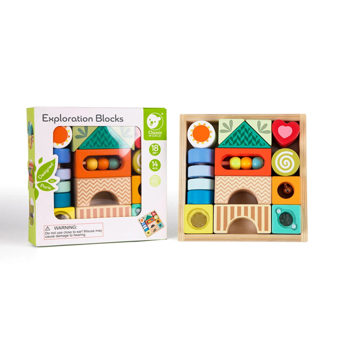 Classic World Exploration Blocks - RUTHERFORD & Co