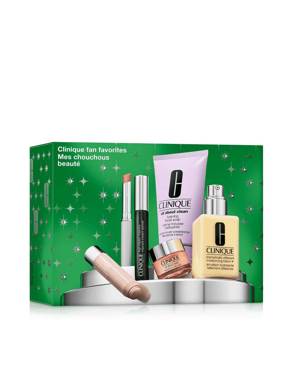 Clinique Fan Favourites: Skincare & Makeup Gift Set - RUTHERFORD & Co