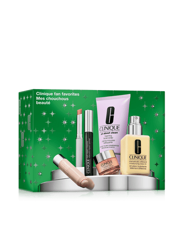 Clinique Fan Favourites: Skincare & Makeup Gift Set - RUTHERFORD & Co