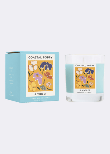 Coastal poppy candle - RUTHERFORD & Co
