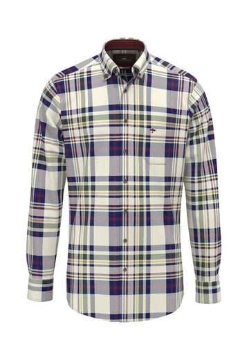 Colorful Check, Button Down Shirt - RUTHERFORD & Co