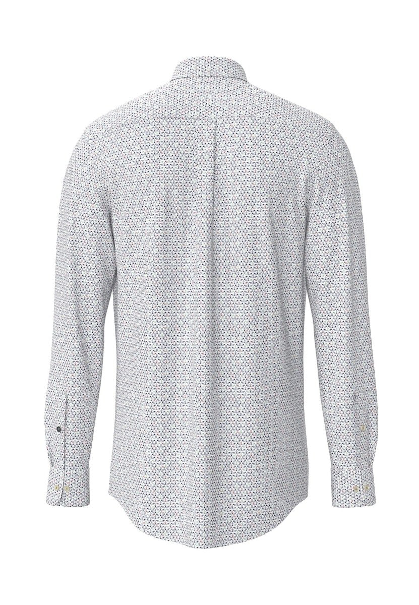 Colorful Print, Button Down Shirt - RUTHERFORD & Co