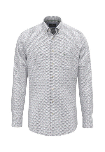 Colorful Print, Button Down Shirt - RUTHERFORD & Co