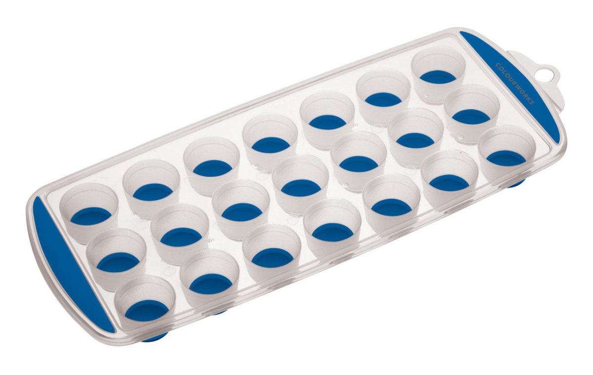 Colourworks Blue Pop Out Flexible Ice Cube Tray - RUTHERFORD & Co