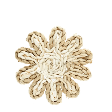 Corn husk coaster - Natural - RUTHERFORD & Co