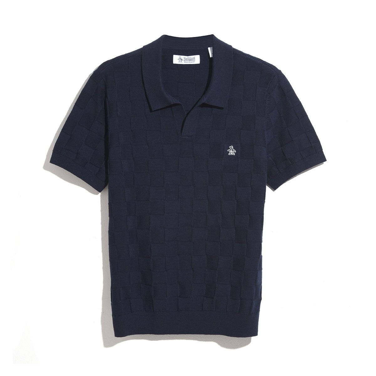Cotton Jaquard Polo Shirt - RUTHERFORD & Co
