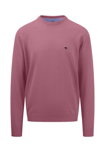 Crew Neck Cotton Knitwear - RUTHERFORD & Co