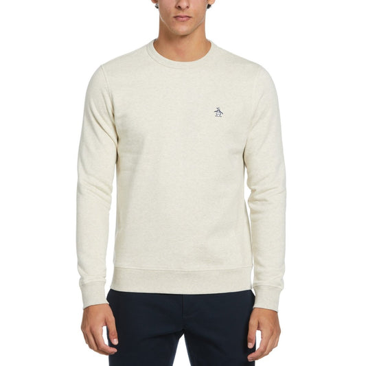 Crew Neck Sticker Pete Fleece Sweatshirt - RUTHERFORD & Co