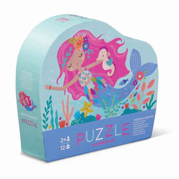 Crocodile Creek 12 Piece Mini Puzzle - Mermaid Dreams - RUTHERFORD & Co