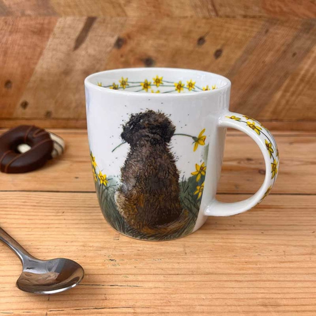 Doodle and Daffodils Mug - RUTHERFORD & Co