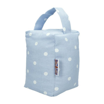 Door Stop Dotty Powder Blue - RUTHERFORD & Co