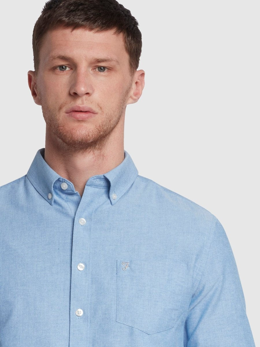 Drayton Modern Fit Oxford Shirt - RUTHERFORD & Co